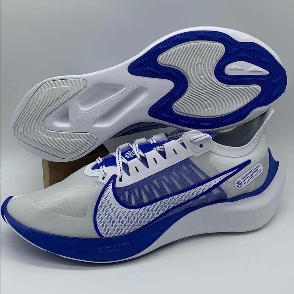 • NIKE ZOOM GRAVITY white/clear-racer blue men’s - Picture 11 of 16